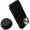 image:imageCasely iPhone 15 Case  Wild at Heart  Tiger  Compatible with MagSafe  Classic Ultra Thin DesignInto the Wild  Black Leopard