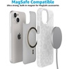 image:imageCasely iPhone 15 Case  Wild at Heart  Tiger  Compatible with MagSafe  Classic Ultra Thin DesignInto the Wild  White Snow Leopard