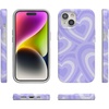 image:imageCasely iPhone 15 Case  Wild at Heart  Tiger  Compatible with MagSafe  Classic Ultra Thin DesignLove Song  Lavender Heart