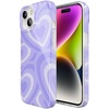 image:imageCasely iPhone 15 Case  Wild at Heart  Tiger  Compatible with MagSafe  Classic Ultra Thin DesignLove Song  Lavender Heart