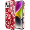 image:imageCasely iPhone 15 Case  Wild at Heart  Tiger  Compatible with MagSafe  Classic Ultra Thin DesignLove Song Remix  Ombre Hearts