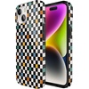 image:imageCasely iPhone 15 Case  Wild at Heart  Tiger  Compatible with MagSafe  Classic Ultra Thin DesignOld Skool  Retro Checkerboard