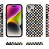 image:imageCasely iPhone 15 Case  Wild at Heart  Tiger  Compatible with MagSafe  Classic Ultra Thin DesignOld Skool  Retro Checkerboard