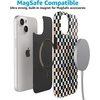image:imageCasely iPhone 15 Case  Wild at Heart  Tiger  Compatible with MagSafe  Classic Ultra Thin DesignOld Skool  Retro Checkerboard