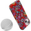 image:imageCasely iPhone 15 Case  Wild at Heart  Tiger  Compatible with MagSafe  Classic Ultra Thin DesignPainted Flowers  Frida Kahlo Floral