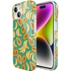 image:imageCasely iPhone 15 Case  Wild at Heart  Tiger  Compatible with MagSafe  Classic Ultra Thin DesignPapaya Palms  Dippin Daisys Tropical Vaca