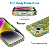 image:imageCasely iPhone 15 Case  Wild at Heart  Tiger  Compatible with MagSafe  Classic Ultra Thin DesignPapaya Palms  Dippin Daisys Tropical Vaca