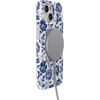 image:imageCasely iPhone 15 Case  Wild at Heart  Tiger  Compatible with MagSafe  Classic Ultra Thin DesignRose to Fame  Blue  White Rose Floral