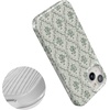 image:imageCasely iPhone 15 Case  Wild at Heart  Tiger  Compatible with MagSafe  Classic Ultra Thin DesignSage Tapestry  Floral Vines