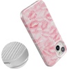 image:imageCasely iPhone 15 Case  Wild at Heart  Tiger  Compatible with MagSafe  Classic Ultra Thin DesignSealed with a Kiss  Pink Lipstick