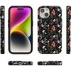 image:imageCasely iPhone 15 Case  Wild at Heart  Tiger  Compatible with MagSafe  Classic Ultra Thin DesignSecret Garden  Mixed Floral