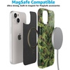 image:imageCasely iPhone 15 Case  Wild at Heart  Tiger  Compatible with MagSafe  Classic Ultra Thin DesignSneaky Monkeys  Frida Kahlo Jungle Floral