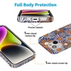 image:imageCasely iPhone 15 Case  Wild at Heart  Tiger  Compatible with MagSafe  Classic Ultra Thin DesignSpring Forward  Daisy Floral