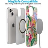 image:imageCasely iPhone 15 Case  Wild at Heart  Tiger  Compatible with MagSafe  Classic Ultra Thin DesignSunshine Jungle  Poolside Print