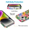 image:imageCasely iPhone 15 Case  Wild at Heart  Tiger  Compatible with MagSafe  Classic Ultra Thin DesignSunshine Jungle  Poolside Print
