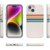 image:imageCasely iPhone 15 Case  Wild at Heart  Tiger  Compatible with MagSafe  Classic Ultra Thin DesignTotally Groovy  Rainbow Stripes Color Block
