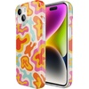 image:imageCasely iPhone 15 Case  Wild at Heart  Tiger  Compatible with MagSafe  Classic Ultra Thin DesignTropical Color Splash  Abstract Retro