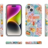 image:imageCasely iPhone 15 Case  Wild at Heart  Tiger  Compatible with MagSafe  Classic Ultra Thin DesignTropical Heat  Beachy Collage