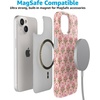 image:imageCasely iPhone 15 Case  Wild at Heart  Tiger  Compatible with MagSafe  Classic Ultra Thin DesignTulip Tapestry  Jenna Palek x Casely