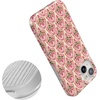 image:imageCasely iPhone 15 Case  Wild at Heart  Tiger  Compatible with MagSafe  Classic Ultra Thin DesignTulip Tapestry  Jenna Palek x Casely