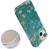 image:imageCasely iPhone 15 Case  Wild at Heart  Tiger  Compatible with MagSafe  Classic Ultra Thin DesignVan Gogh  Almond Blossom Floral