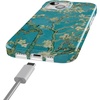image:imageCasely iPhone 15 Case  Wild at Heart  Tiger  Compatible with MagSafe  Classic Ultra Thin DesignVan Gogh  Almond Blossom Floral