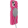 image:imageCasely iPhone 15 Case  Wild at Heart  Tiger  Compatible with MagSafe  Classic Ultra Thin DesignVibe Check  Pink Checkerboard