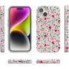 image:imageCasely iPhone 15 Case  Wild at Heart  Tiger  Compatible with MagSafe  Classic Ultra Thin DesignVines of Love  Floral Heart