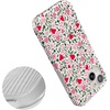 image:imageCasely iPhone 15 Case  Wild at Heart  Tiger  Compatible with MagSafe  Classic Ultra Thin DesignVines of Love  Floral Heart