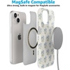 image:imageCasely iPhone 15 Case  Wild at Heart  Tiger  Compatible with MagSafe  Classic Ultra Thin DesignVintage Garden  Blue Hydrangea
