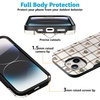 image:imageCasely iPhone 15 Plus Case  Bear Hugs  Teddy Squares  Bold Protective Design  MagSafe Compatible Design