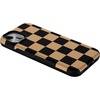 image:imageCasely iPhone 15 Plus Case  Fit Check  Black amp Brown Checkerboard  Bold Protective Design  MagSafe Compatible Design
