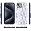 image:imageCasely iPhone 15 Plus Case  Lovebug  Blue Hearts  Bold Protective Design  Compatible with MagSafe