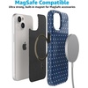 image:imageCasely iPhone 15 Plus Case  On the Dot  Navy Polka Dot  Compatible with MagSafe  Classic Ultra Slim Design