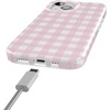 image:imageCasely iPhone 15 Plus Case  Pink Plaid  Sunday Best  Compatible with MagSafe  Classic Ultra Slim Design
