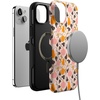 image:imageCasely iPhone 15 Plus Case  Pumpkin Princess  Harvest Vines  Bold Protective Design  MagSafe Compatible Design