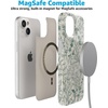 image:imageCasely iPhone 15 Plus Case  Sage Garden  Green Floral  Compatible with MagSafe  Classic Ultra Slim Design