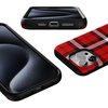 image:imageCasely iPhone 15 Pro Case  As if  Red Plaid  Bold Protective Design  MagSafe Compatible Design