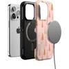 image:imageCasely iPhone 15 Pro Case  Bubblegum Forest  Christmas Tree  Bold Protective Design  MagSafe Compatible Design