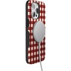 image:imageCasely iPhone 15 Pro Case  Checked Twice  Red Plaid  Bold Protective Design  MagSafe Compatible Design