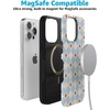 image:imageCasely iPhone 15 Pro Case  Chelsea Checker  Starlight Tiles  Bold Protective Design  Compatible with MagSafe