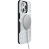 image:imageCasely iPhone 15 Pro Case  Cottage Stripe  Blue Floral  Bold Protective Design  Compatible with MagSafe