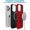 image:imageCasely iPhone 15 Pro Case  Crazy in Love  Red Hearts  Bold Protective Design  MagSafe Compatible Design