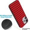 image:imageCasely iPhone 15 Pro Case  Crazy in Love  Red Hearts  Bold Protective Design  MagSafe Compatible Design