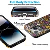 image:imageCasely iPhone 15 Pro Case  Falling for You  Plum Floral  Bold Protective Design  Compatible with MagSafe
