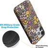 image:imageCasely iPhone 15 Pro Case  Falling for You  Plum Floral  Bold Protective Design  Compatible with MagSafe
