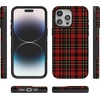 image:imageCasely iPhone 15 Pro Case  Fireside Flannel  Signature Plaid  Bold Protective Design  MagSafe Compatible Design
