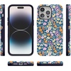 image:imageCasely iPhone 15 Pro Case  Full Bloom  Navy Floral  Bold Protective Design  Compatible with MagSafe