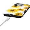image:imageCasely iPhone 15 Pro Case  Golden Garden  Yellow Sunflower  Bold Protective Design  Compatible with MagSafe