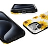 image:imageCasely iPhone 15 Pro Case  Golden Garden  Yellow Sunflower  Bold Protective Design  Compatible with MagSafe